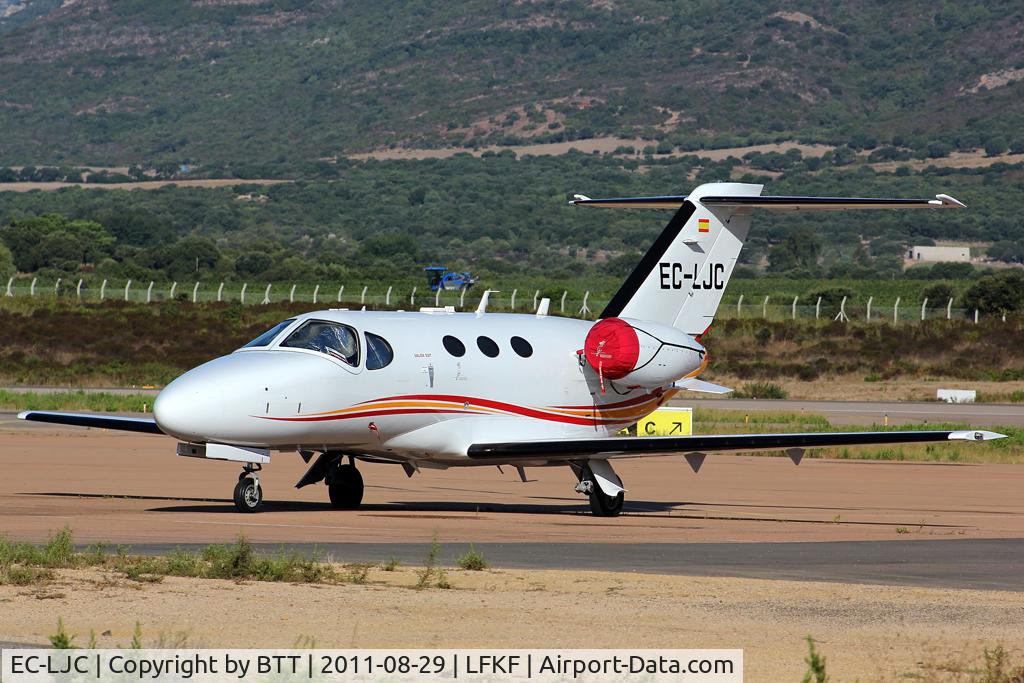 EC-LJC, 2010 Cessna 510 Citation Mustang Citation Mustang C/N 510-0355, Parked