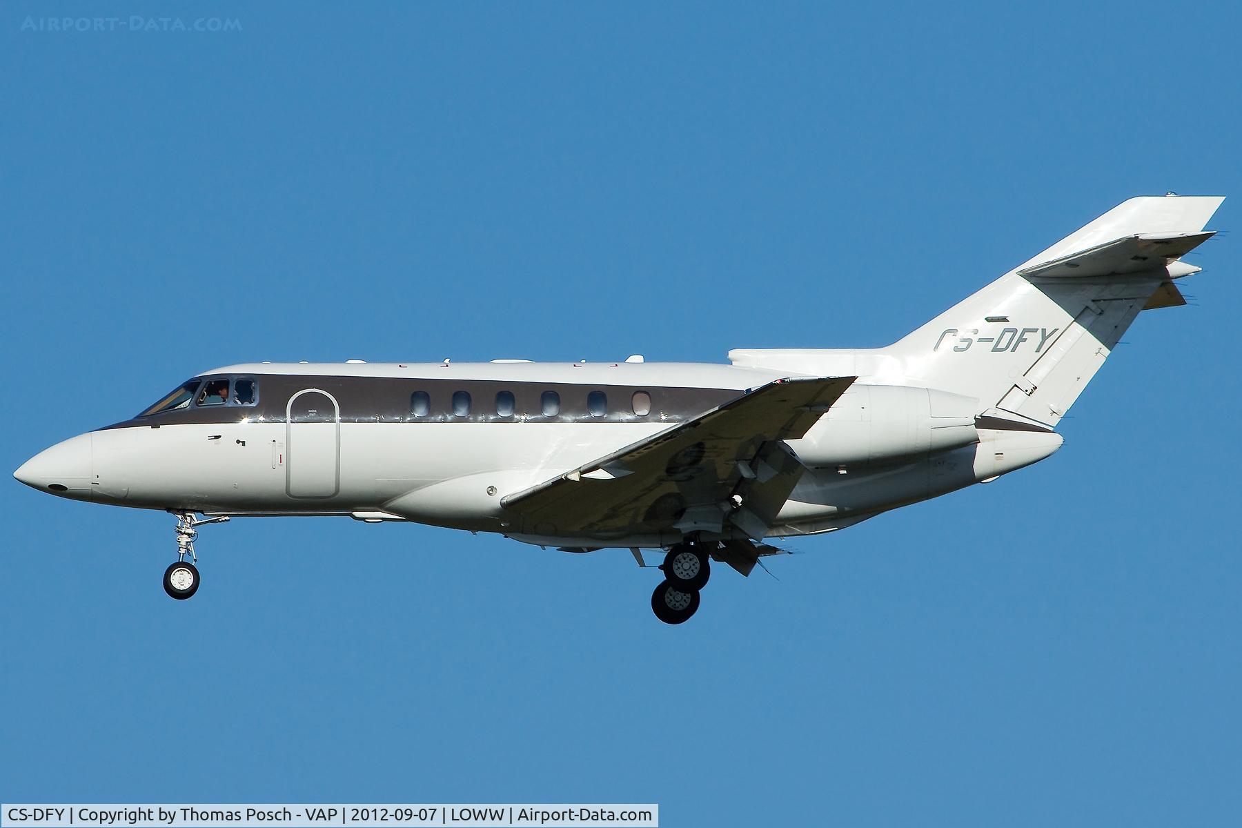 CS-DFY, 2003 Raytheon Hawker 800XP C/N 258663, Netjets