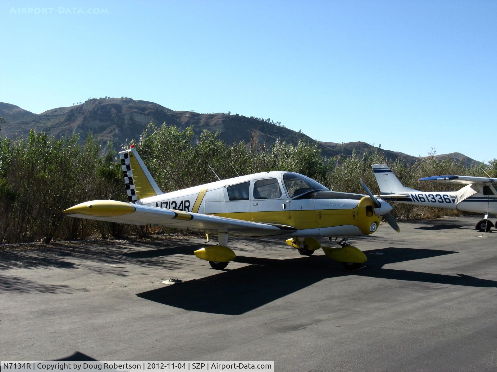 N7134R, 1966 Piper PA-28-140 Cherokee C/N 28-21835, 1966 Piper PA-28-140 CHEROKEE, Lycoming O-320-E2A 150 Hp