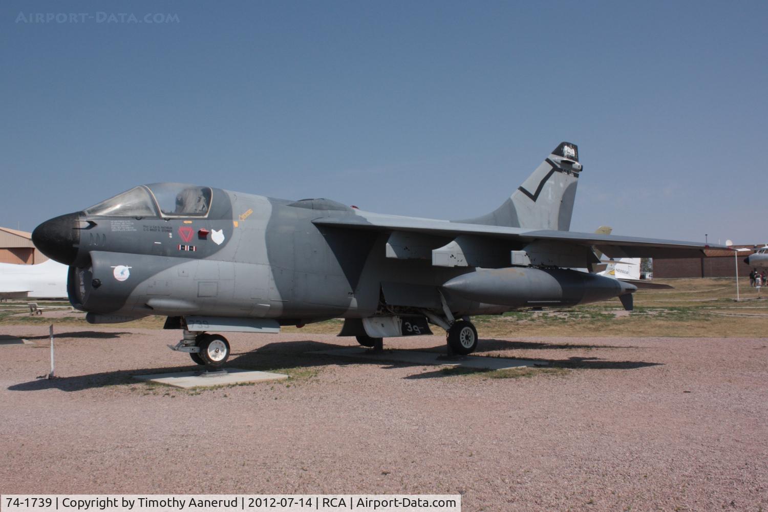 74-1739, 1974 LTV A-7D Corsair II C/N D-414, 1974 LTV A-7D, c/n: D-414