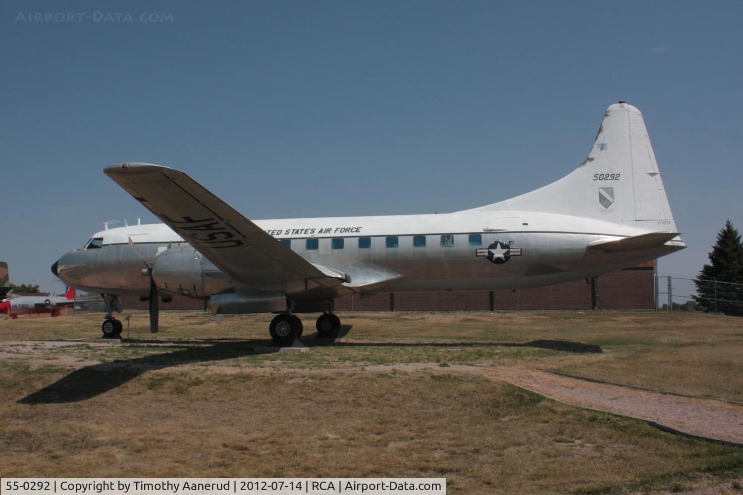55-0292, 1954 Convair C-131D Samaritan C/N 315, Convair C-131D, c/n: 218