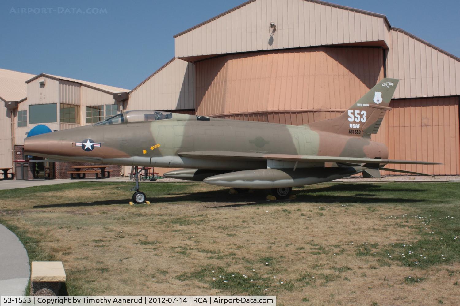 53-1553, 1953 North American F-100A Super Sabre C/N 192-48, 1953 North American F-100A, c/n: 192-48
