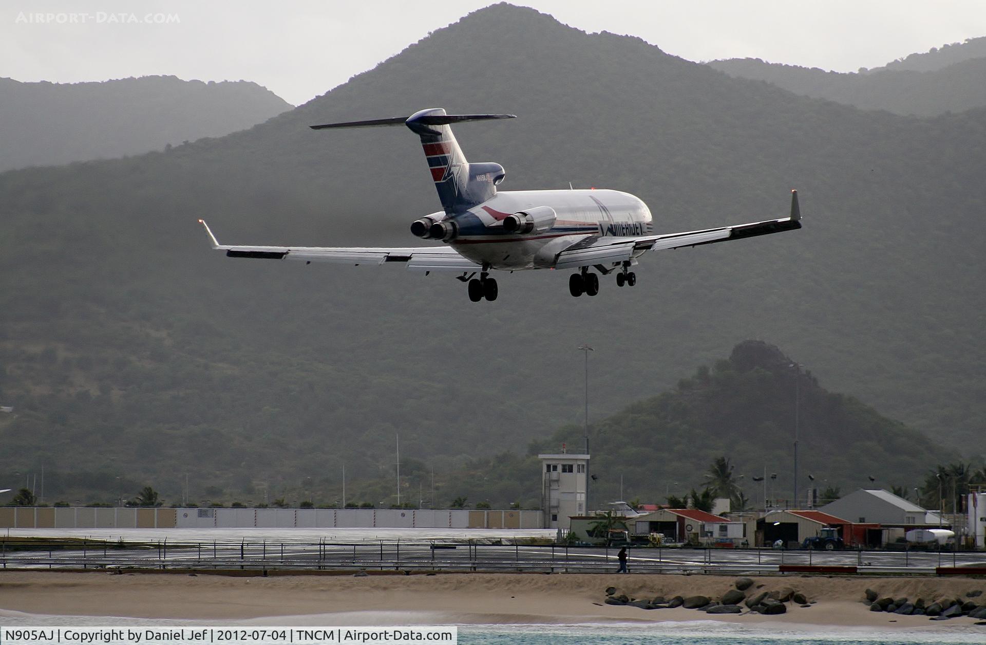 N905AJ, 1980 Boeing 727-231 C/N 21989, N905AJ