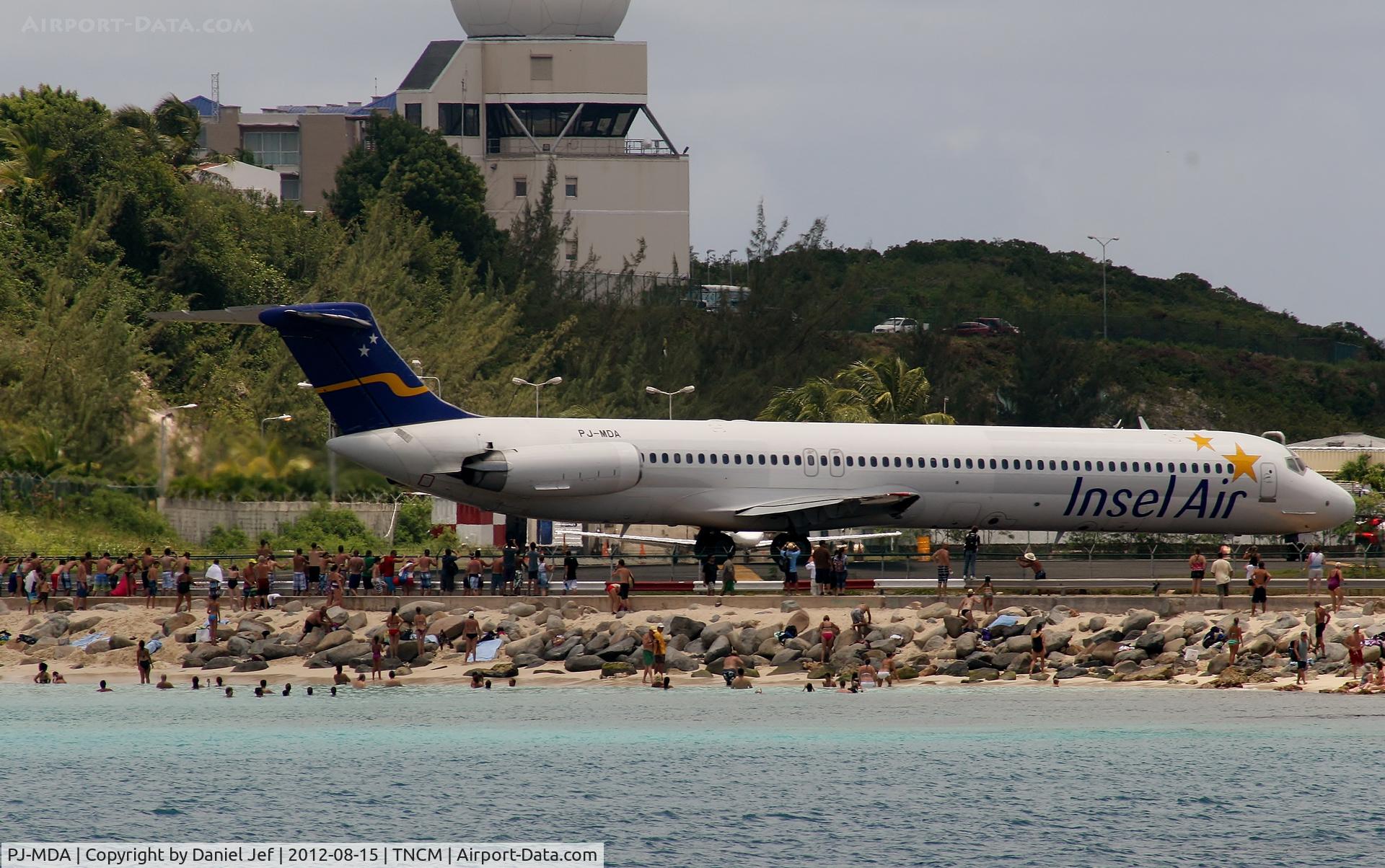 PJ-MDA, 1987 McDonnell Douglas MD-83 (DC-9-83) C/N 49449, PJ-MDA