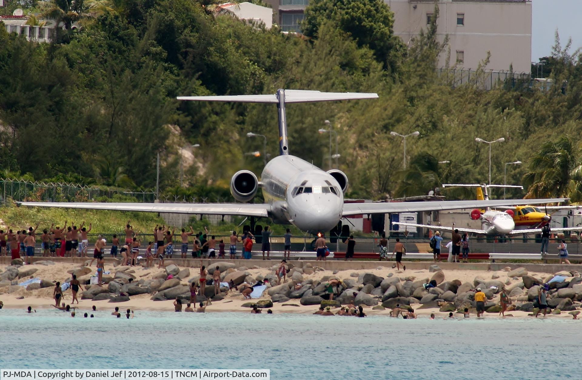 PJ-MDA, 1987 McDonnell Douglas MD-83 (DC-9-83) C/N 49449, PJ-MDA