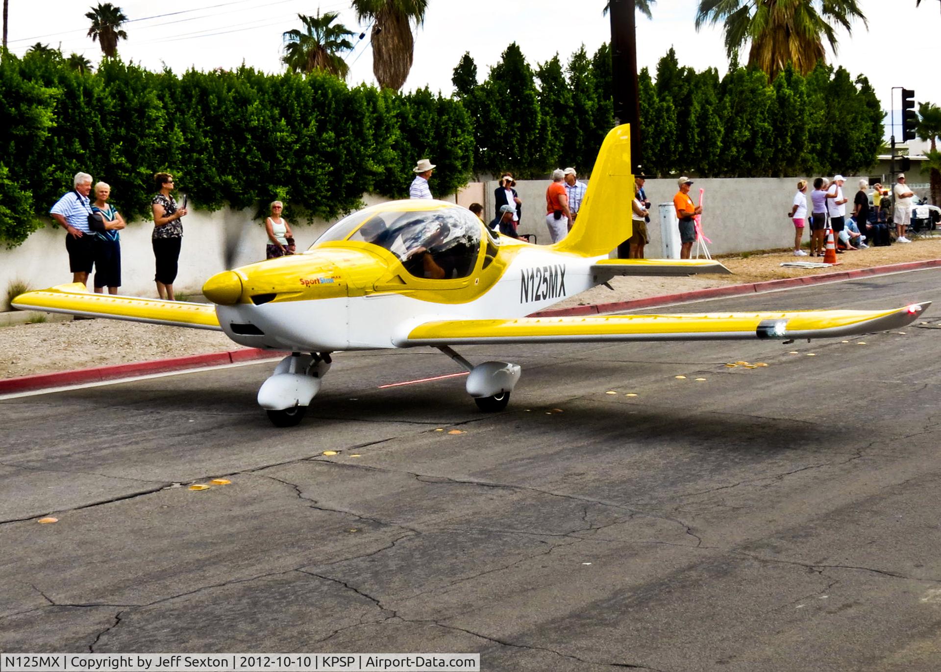 N125MX, 2009 Evektor-Aerotechnik Sportstar Max C/N 2009 1205, AOPA 2012 Parade at Palm Springs