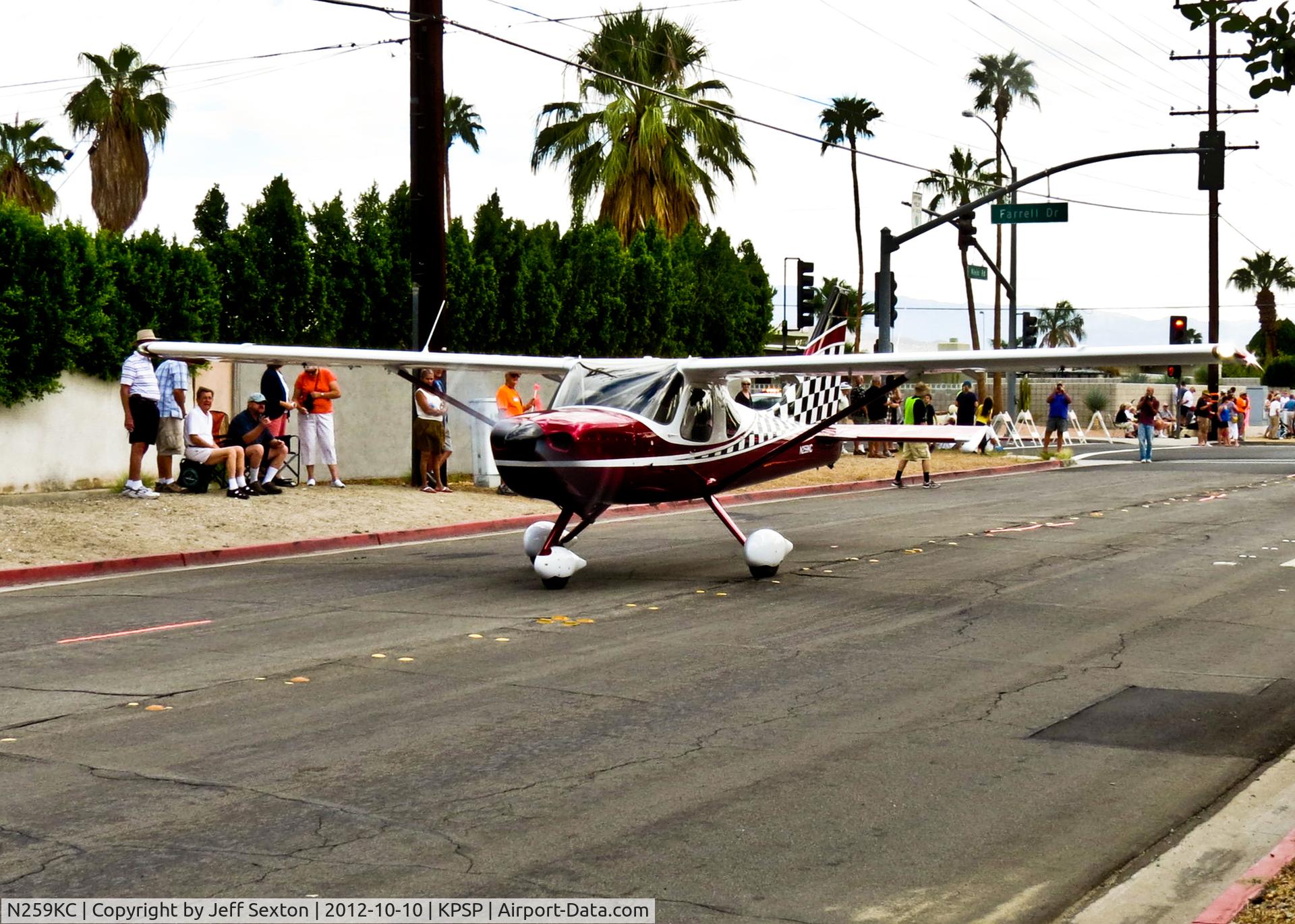 N259KC, 2012 Glasair GS-2 Sportsman C/N 7361, AOPA 2012 Parade at Palm Springs. N259KC - Sportsman GS2 c/n 7361