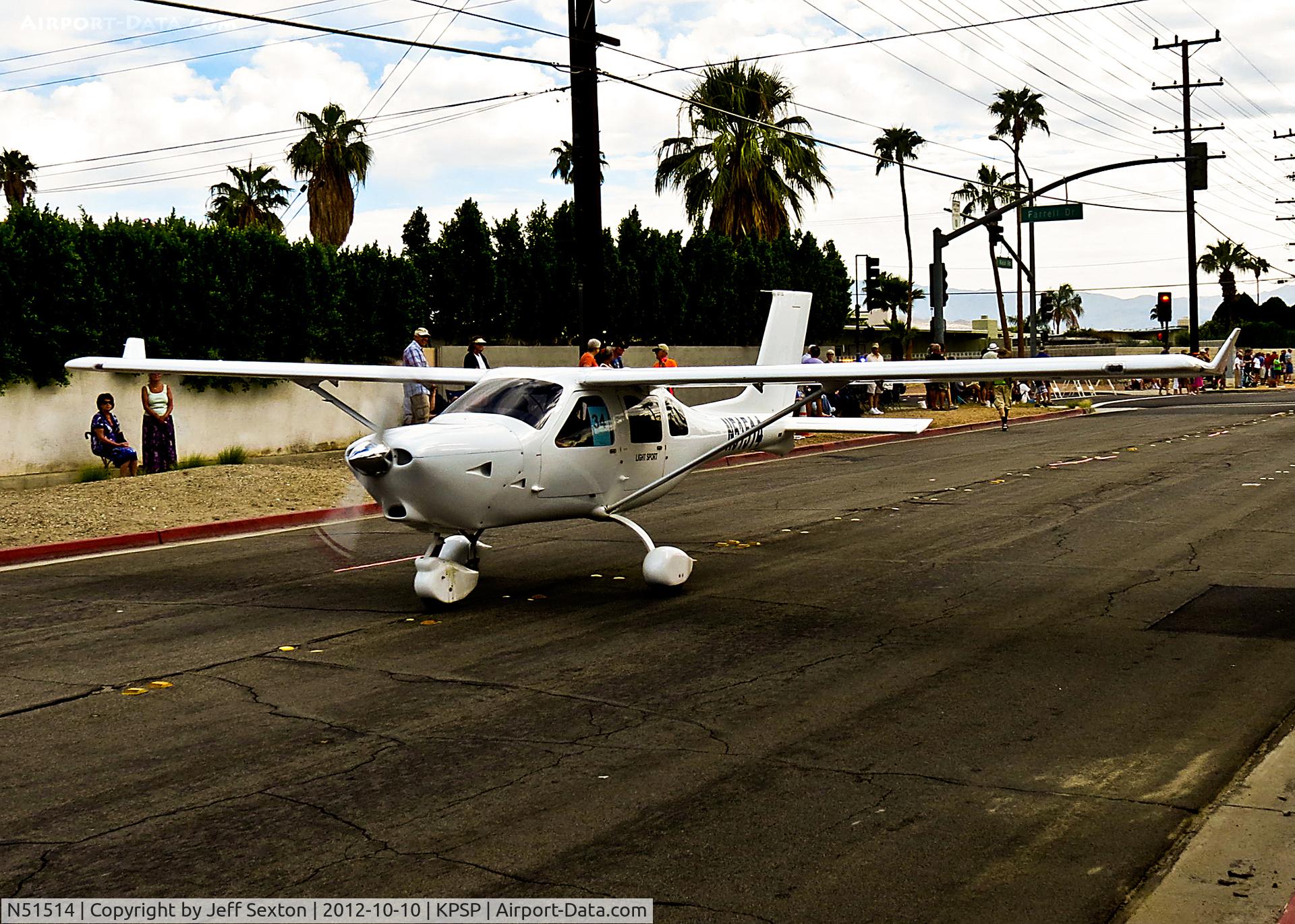 N51514, 2011 Jabiru J230-SP C/N 795, AOPA Parade 2012 at Palm Springs