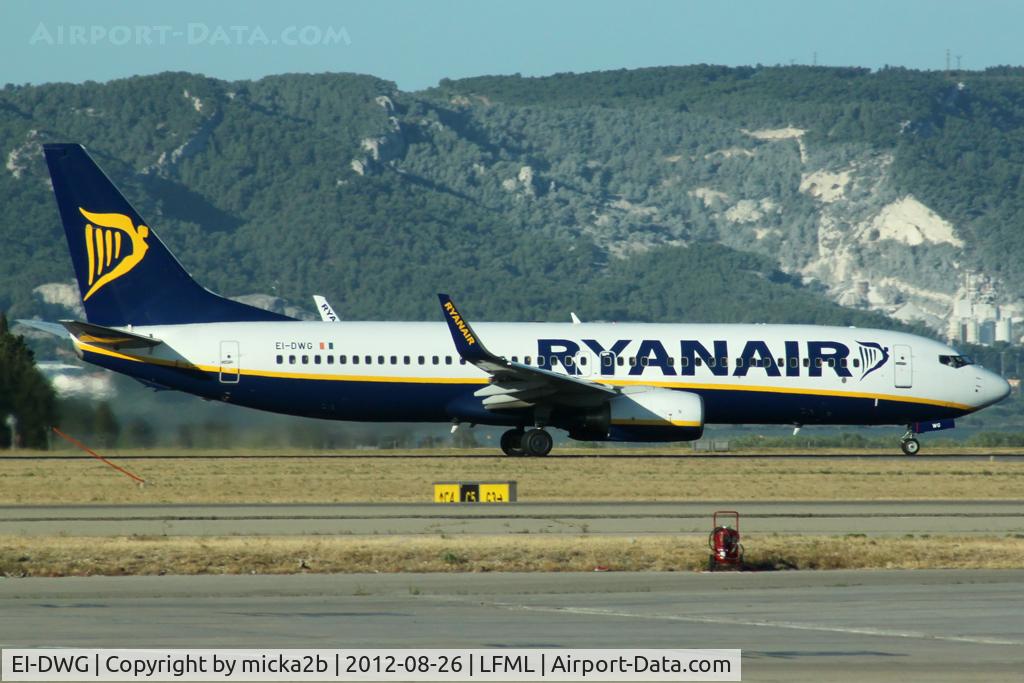 EI-DWG, 2007 Boeing 737-8AS C/N 33620, Landing
