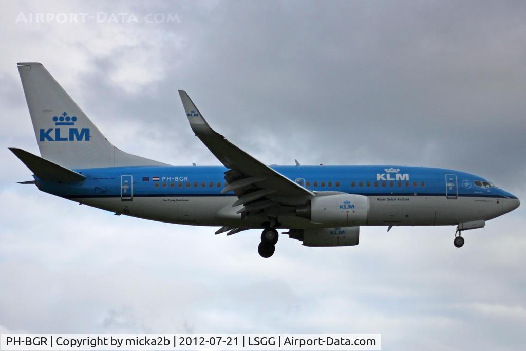 PH-BGR, 2011 Boeing 737-7K2 C/N 39446, Landing