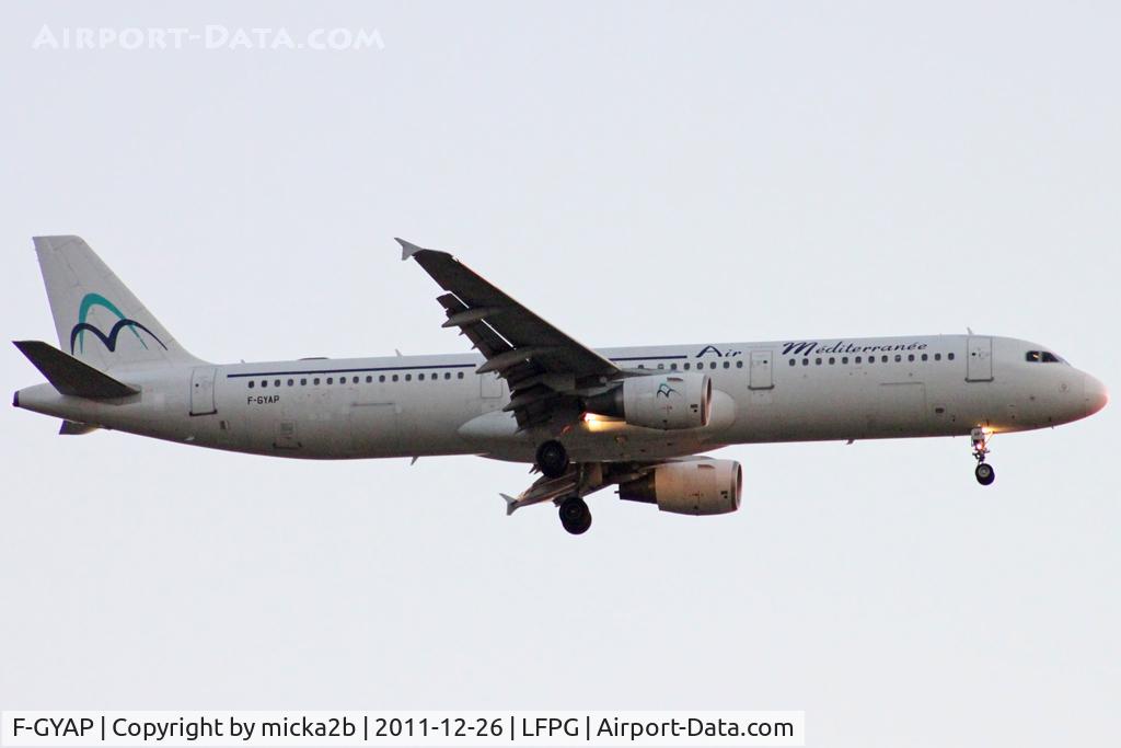 F-GYAP, 1994 Airbus A321-111 C/N 517, Landing
