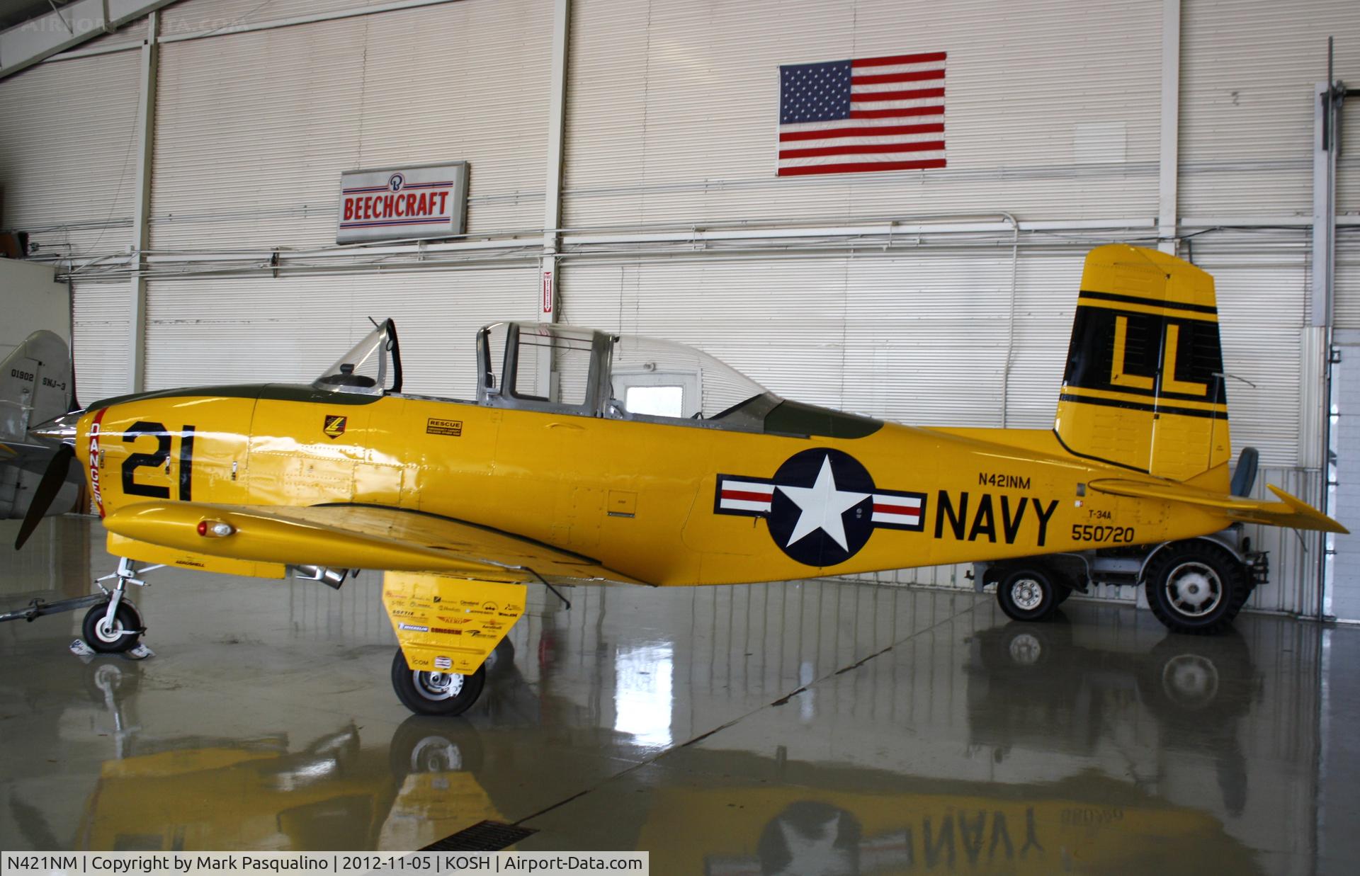 N421NM, 1961 Beech A45 C/N G-720, Beech T-34A