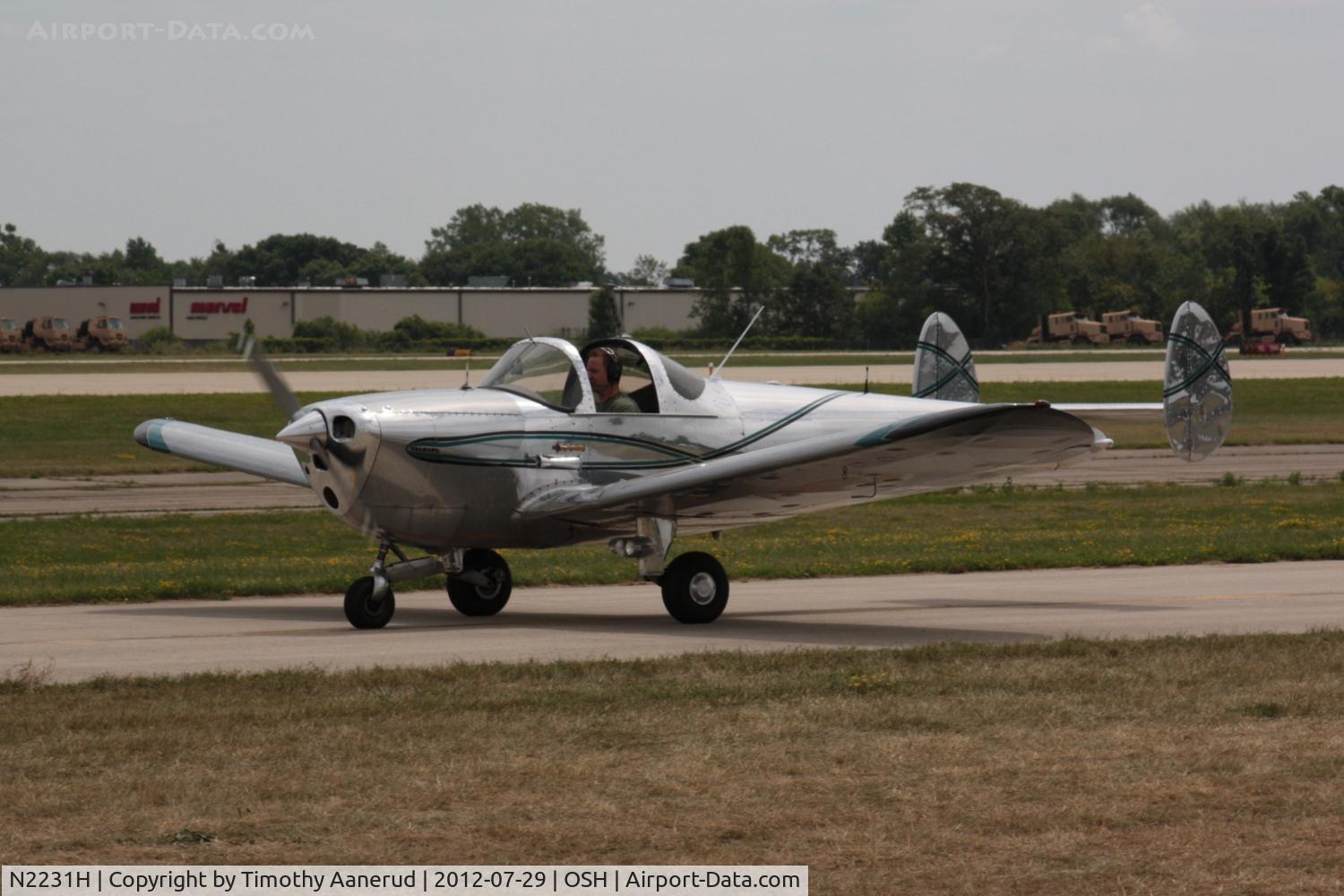 N2231H, 1946 Erco 415D Ercoupe C/N 2854, 1946 Engineering & Research 415-D, c/n: 2854