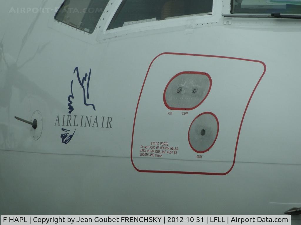 F-HAPL, 2000 ATR 72-212A C/N 654, Airlinair to Lille airport
