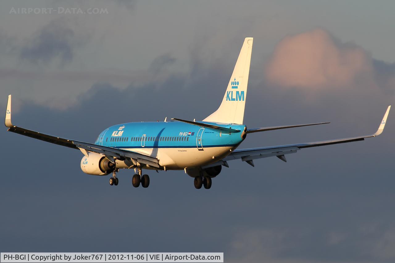 PH-BGI, 2010 Boeing 737-7K2 C/N 30364, KLM - Royal Dutch Airlines