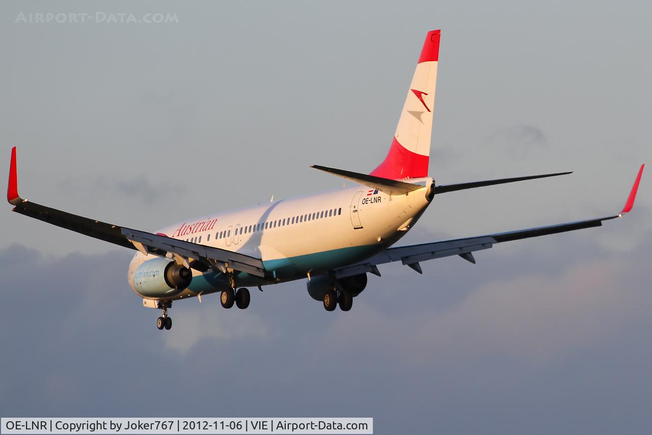 OE-LNR, 2005 Boeing 737-8Z9 C/N 33833, Austrian Airlines