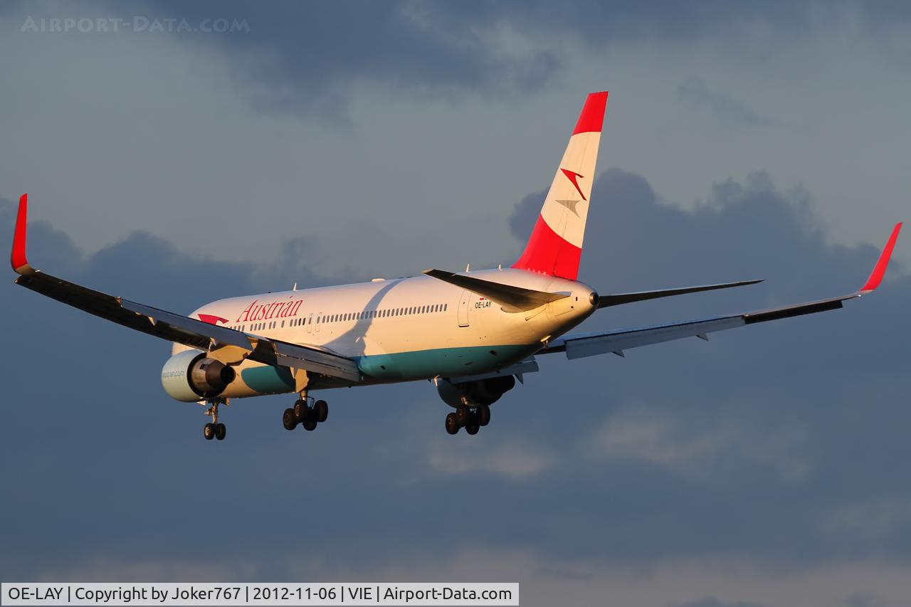 OE-LAY, 1998 Boeing 767-3Z9/ER C/N 29867, Austrian Airlines