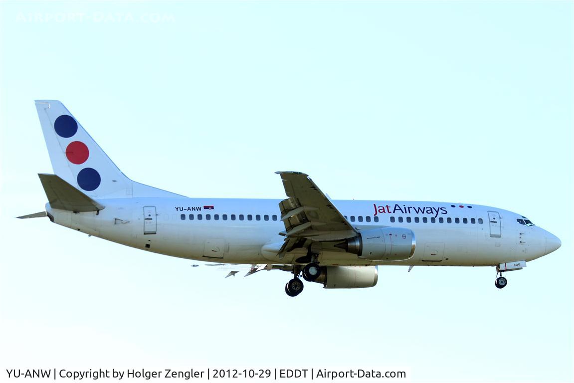 YU-ANW, 1988 Boeing 737-3H9 C/N 24141, From Beograd to Berlin.....
