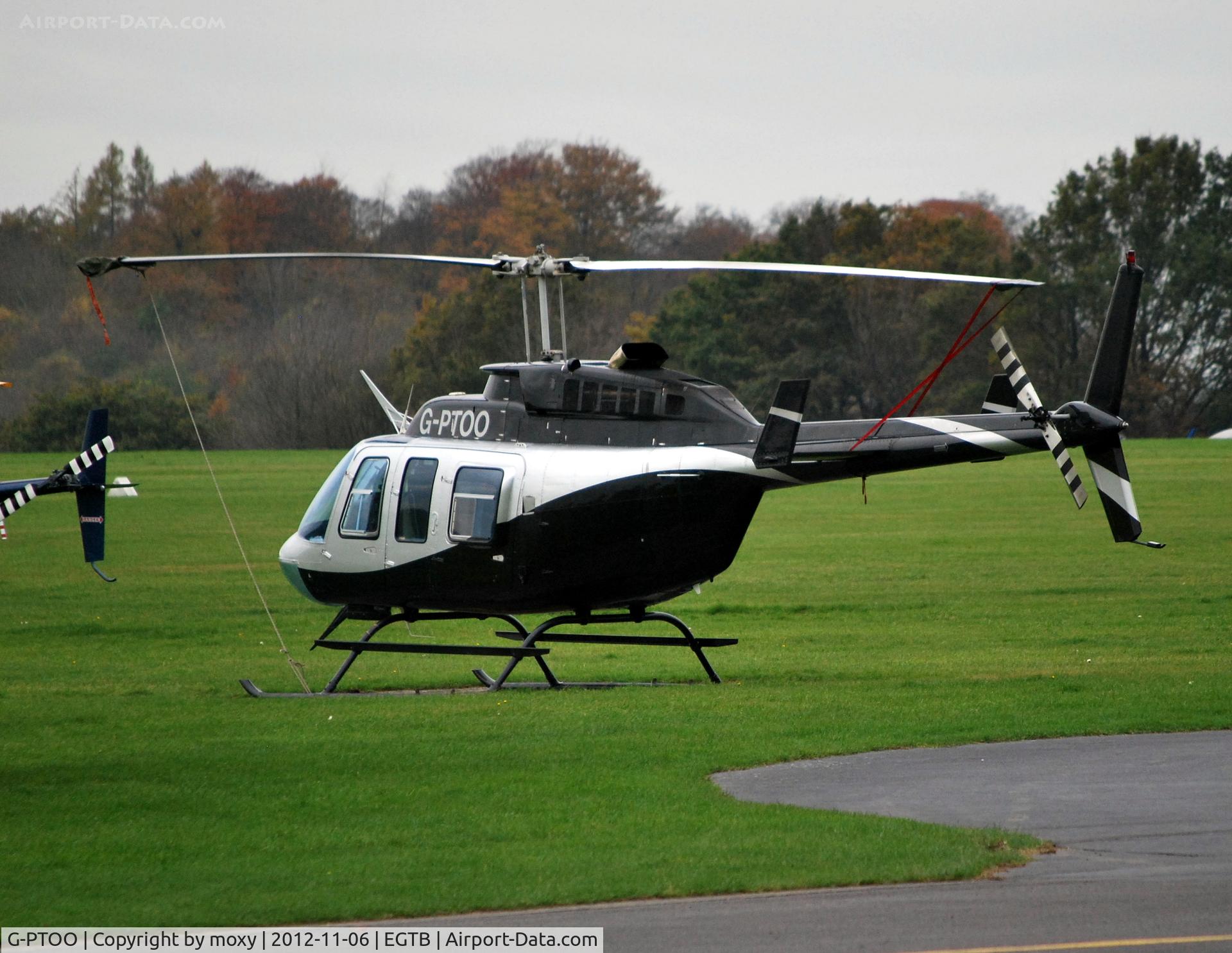 G-PTOO, 1995 Bell 206L-4 LongRanger IV LongRanger C/N 52132, Bell 206L-4 Longranger IV at Wycombe Air Park Ex N340AJ