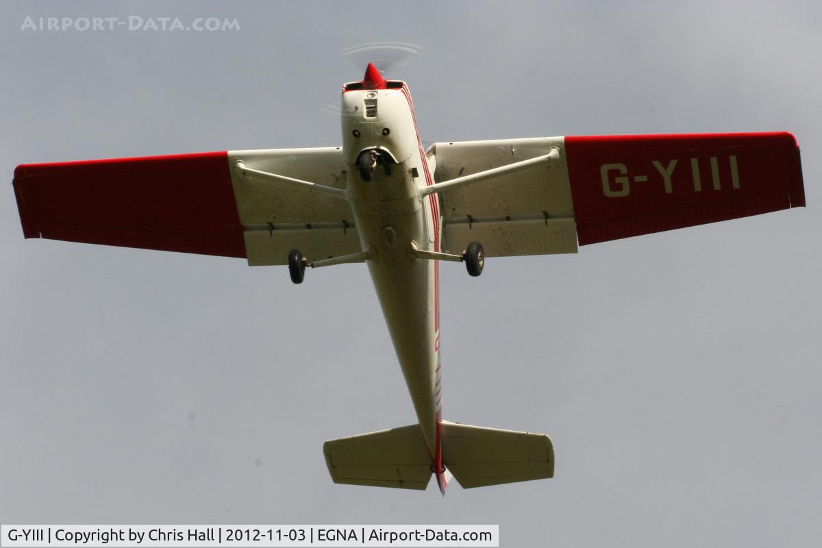G-YIII, 1972 Reims Cessna F150L C/N 0827, at Hucknall Airfield, Derbyshire
