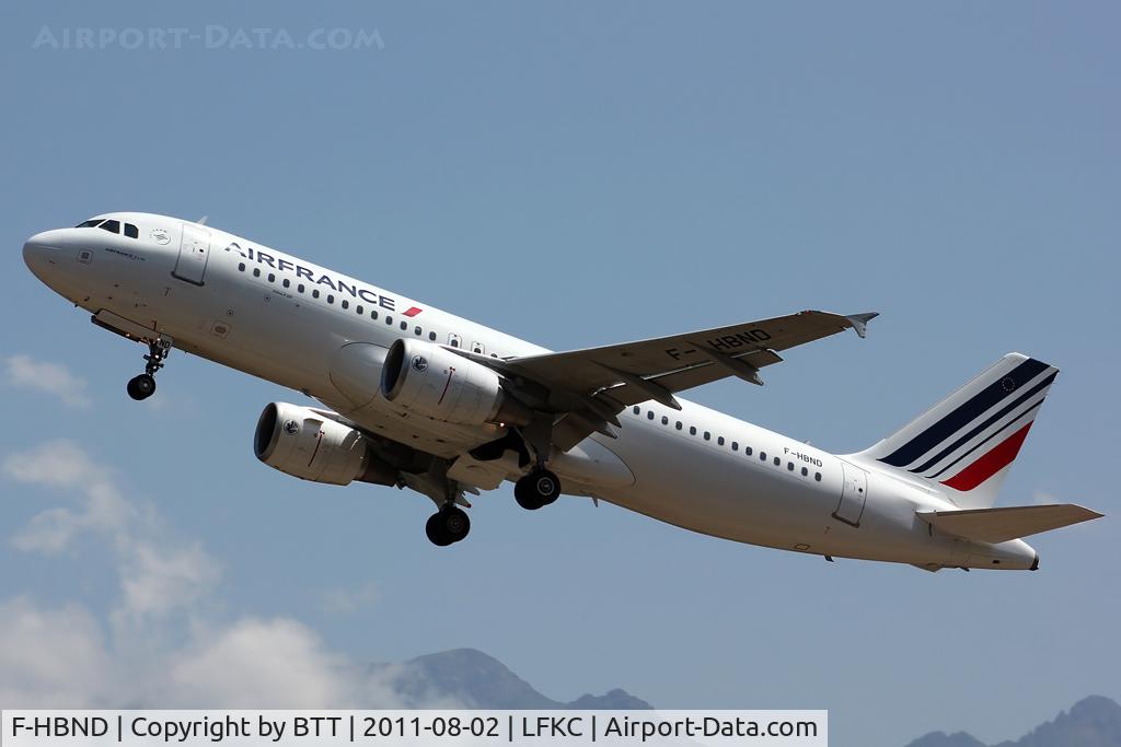 F-HBND, 2011 Airbus A320-214 C/N 4604, Take off in 36 to Paris
