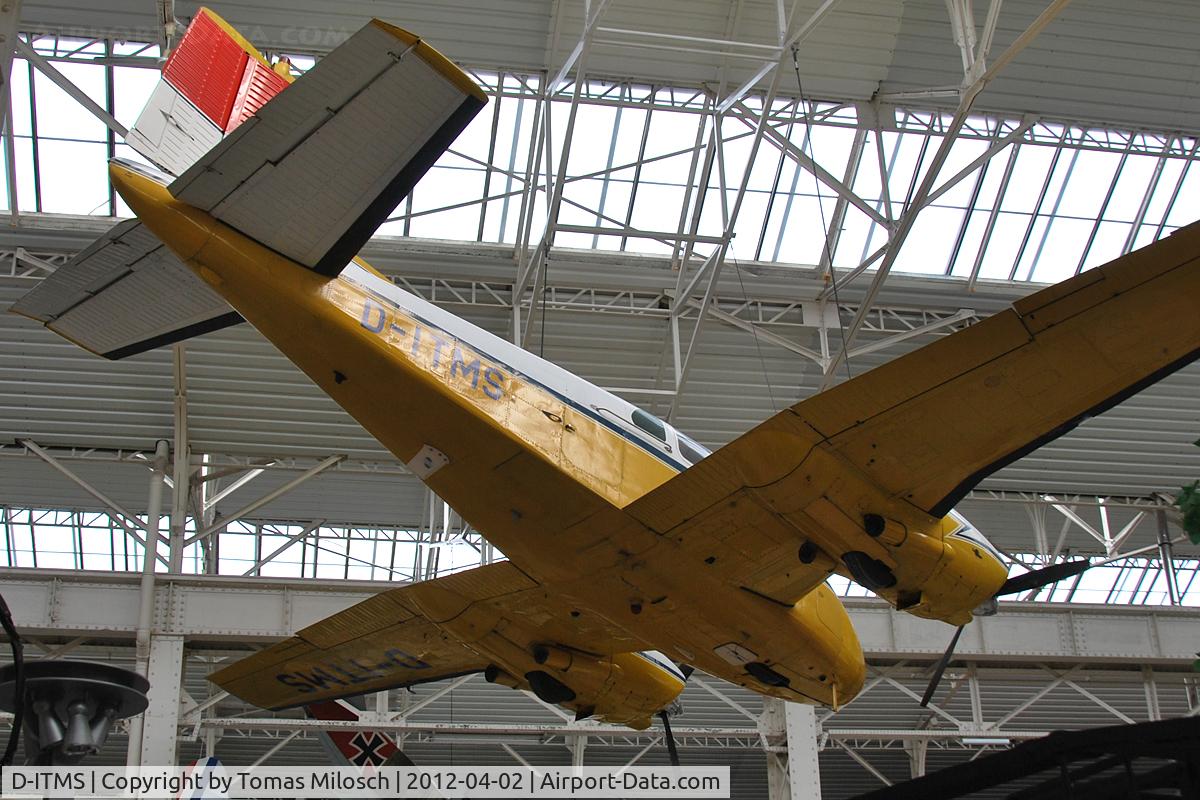 D-ITMS, 1957 Beech E50 Twin Bonanza C/N EH-56, Technikmuseum Speyer