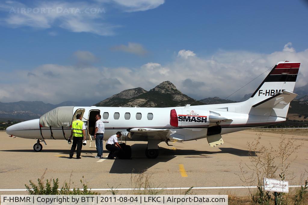 F-HBMR, 1992 Cessna 550 Citation II C/N 550-0717, Coffee refueling !