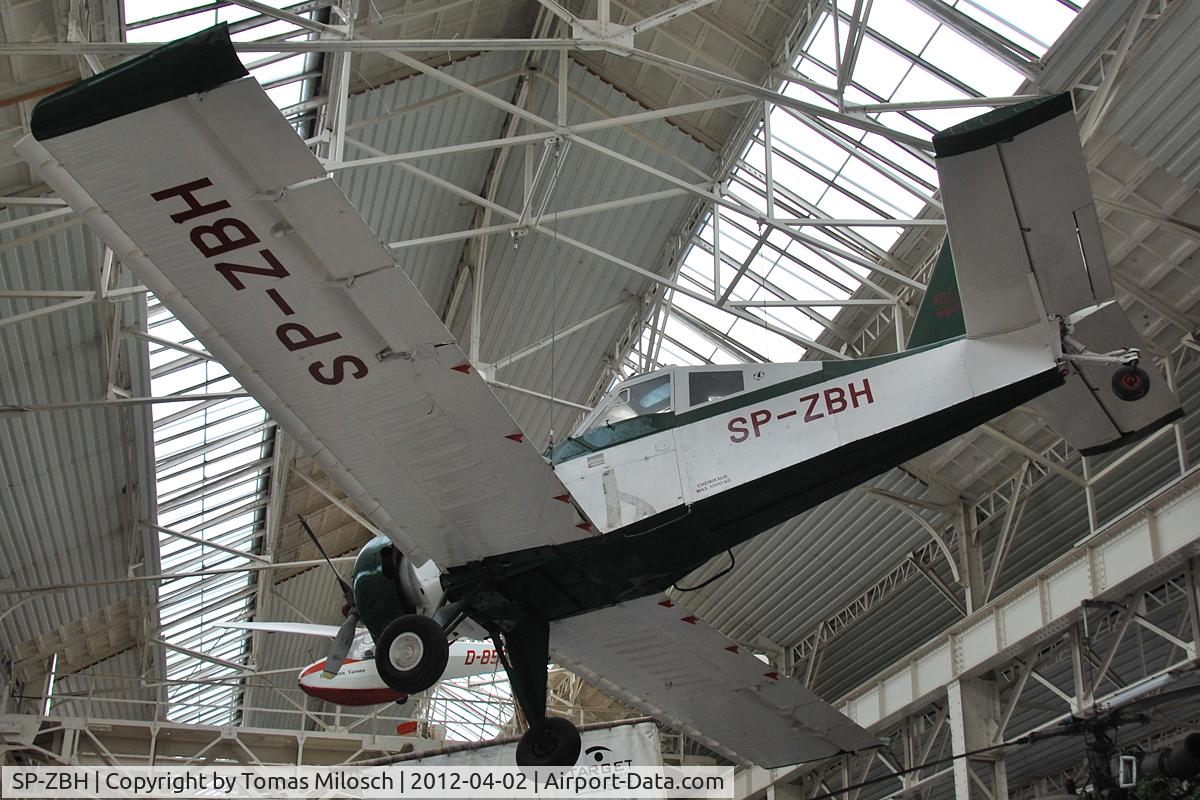 SP-ZBH, PZL-Okecie PZL-106BR Kruk C/N 07810145, Technikmuseum Speyer