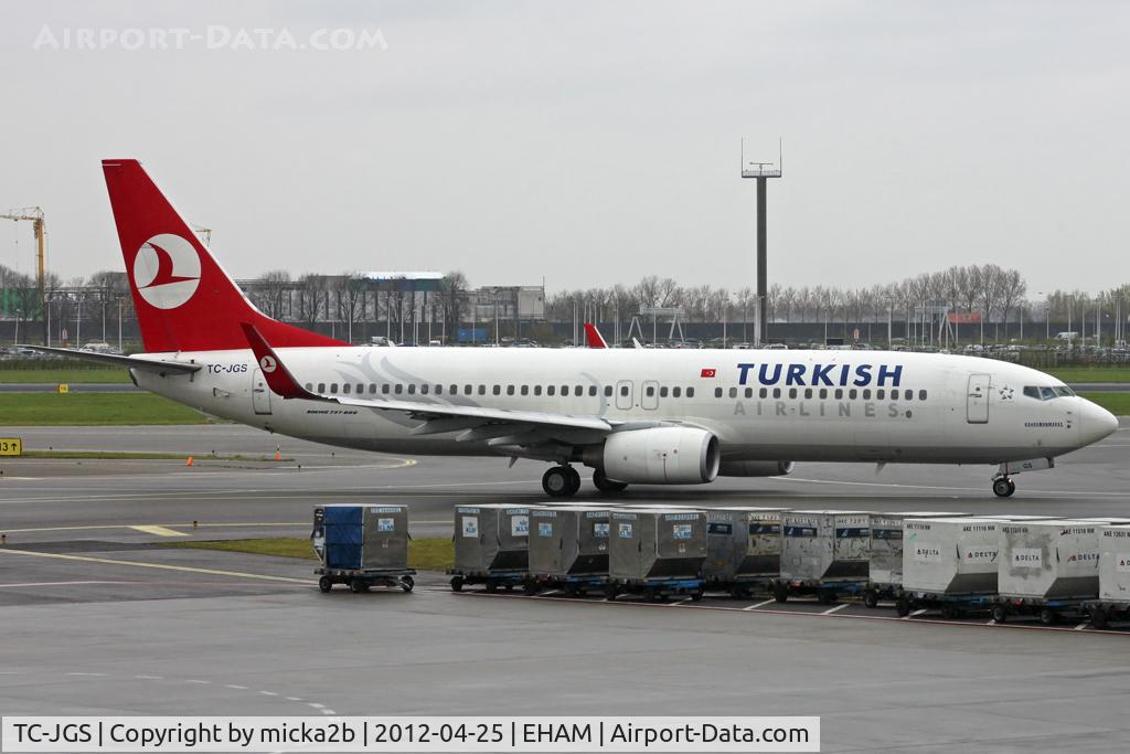 TC-JGS, 2006 Boeing 737-8F2 C/N 34416, Taxiing