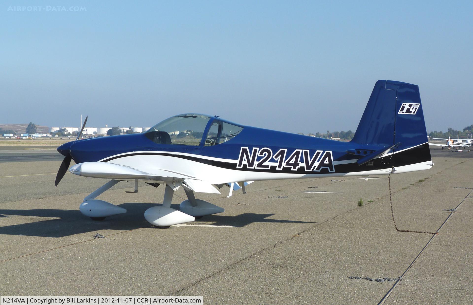 N214VA, 2012 Vans RV-14A C/N 140001, Visitor