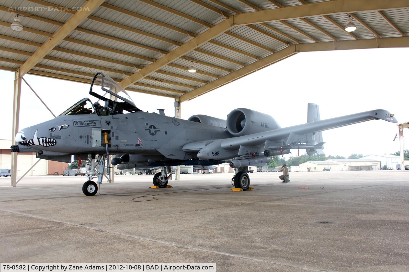 78-0582, 1978 Fairchild Republic A-10C Thunderbolt II C/N A10-0202, At Barksdale AFB - 47th Fighter Squadron