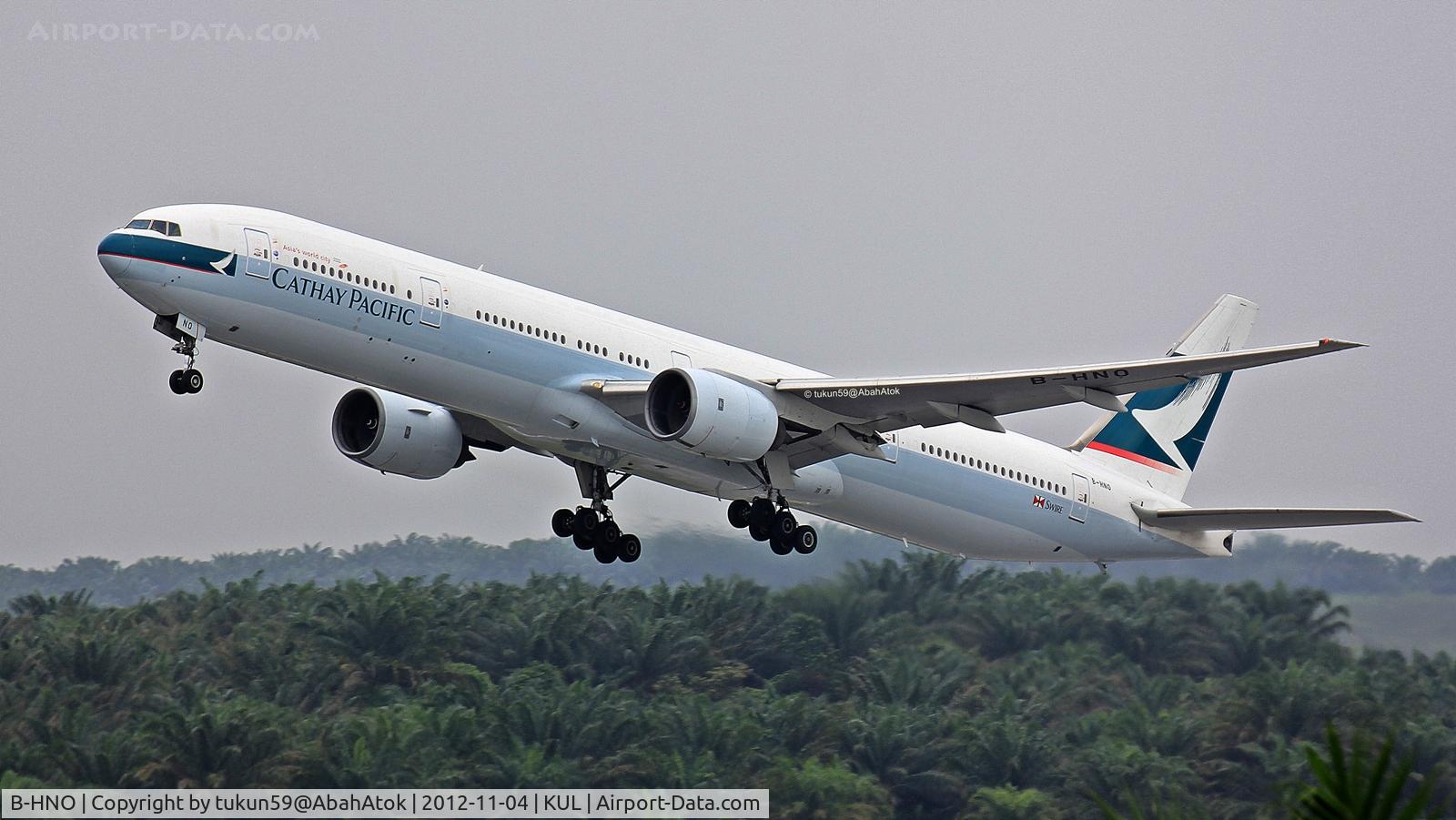 B-HNO, 2003 Boeing 777-367 C/N 33704, Cathay Pacific Airways