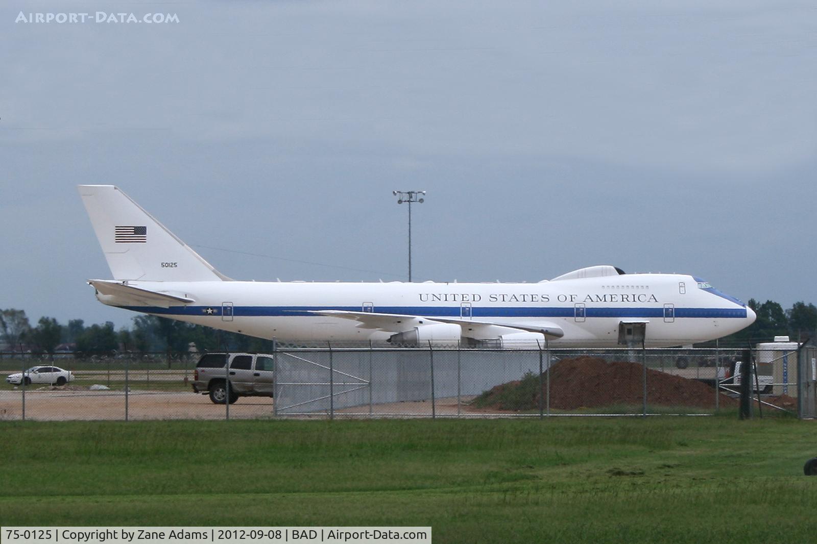 75-0125, 1975 Boeing E-4B C/N 20949, At Barksdale AFB