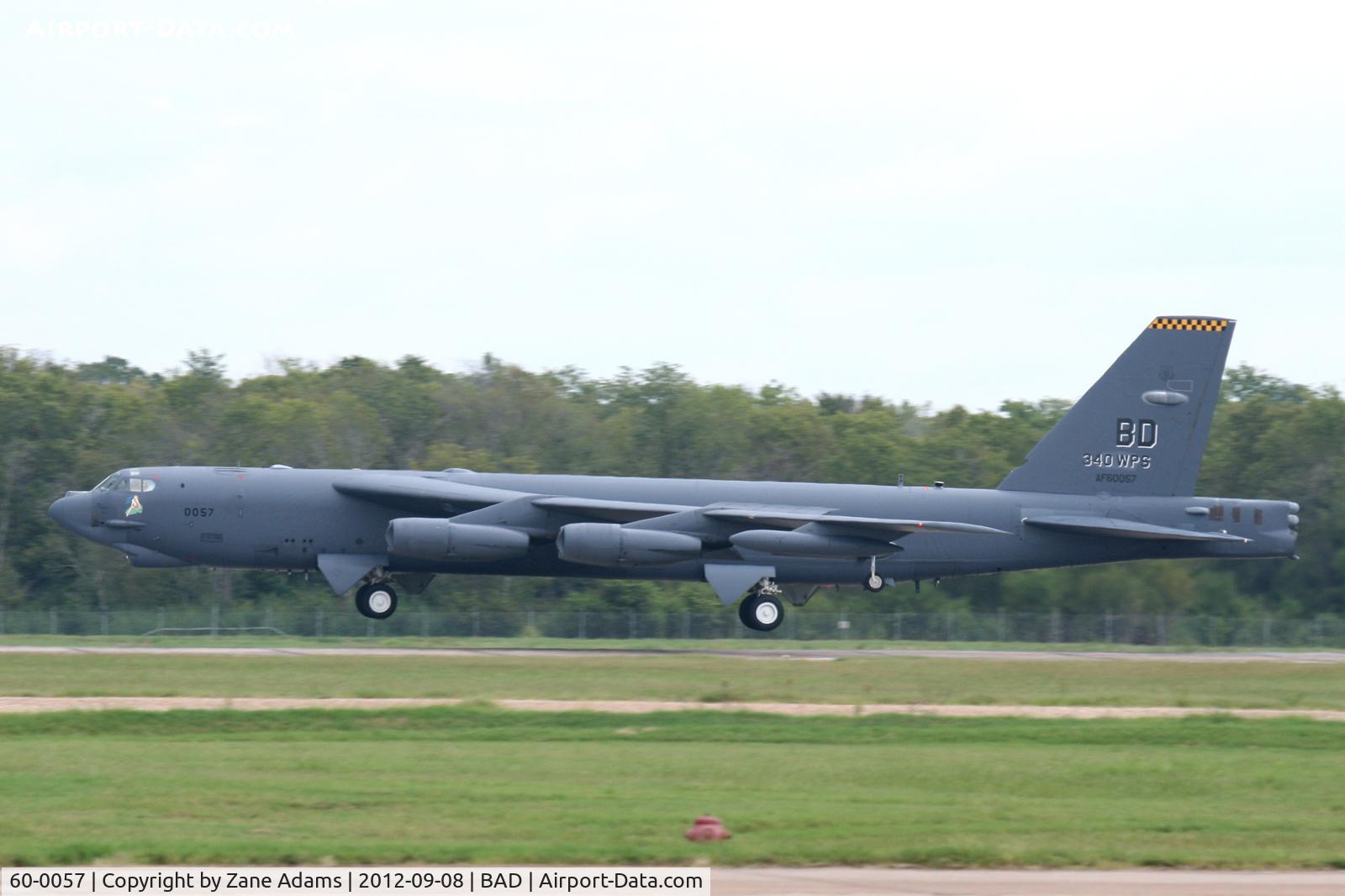60-0057, 1960 Boeing B-52H Stratofortress C/N 464422, At Barksdale AFB