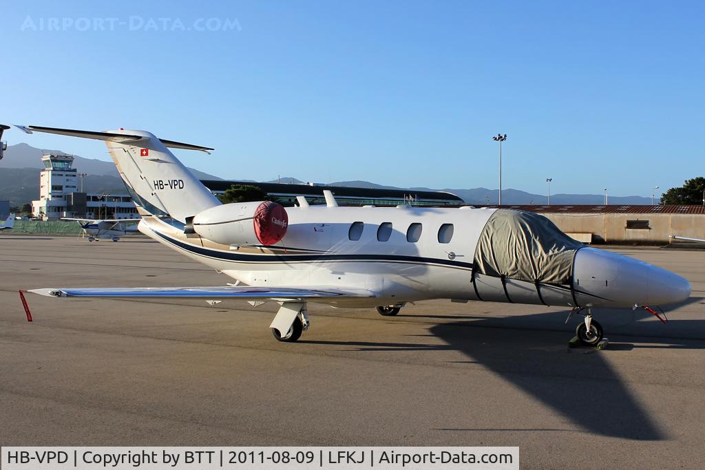 HB-VPD, 2003 Cessna 525 CitationJet CJ1 C/N 525-0519, Parked