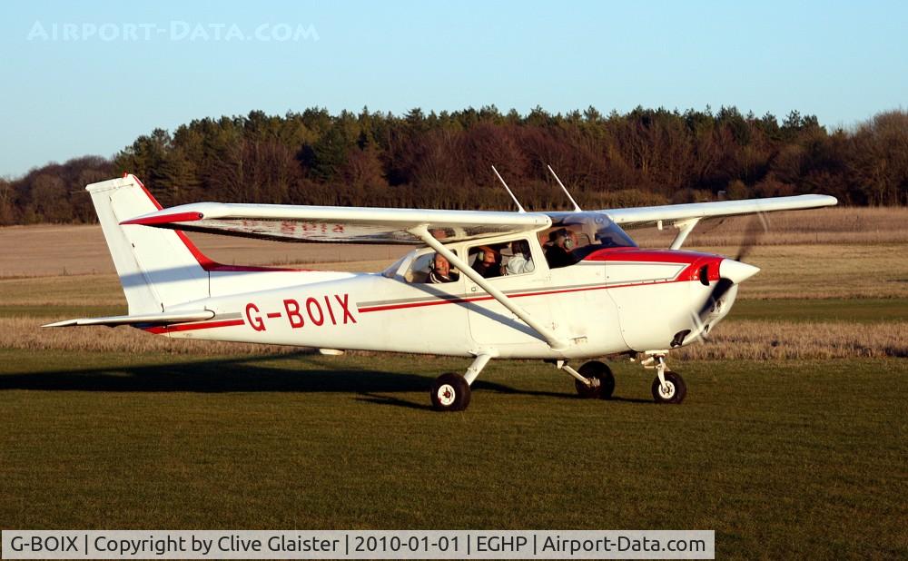 G-BOIX, 1979 Cessna 172N C/N 172-71206, Ex: N2253E > C-GMMX > G-BOIX - Originally owned to, Airtime (Hampshire) Ltd in March 1988 and currently with, JR Flying Ltd since December 1988.