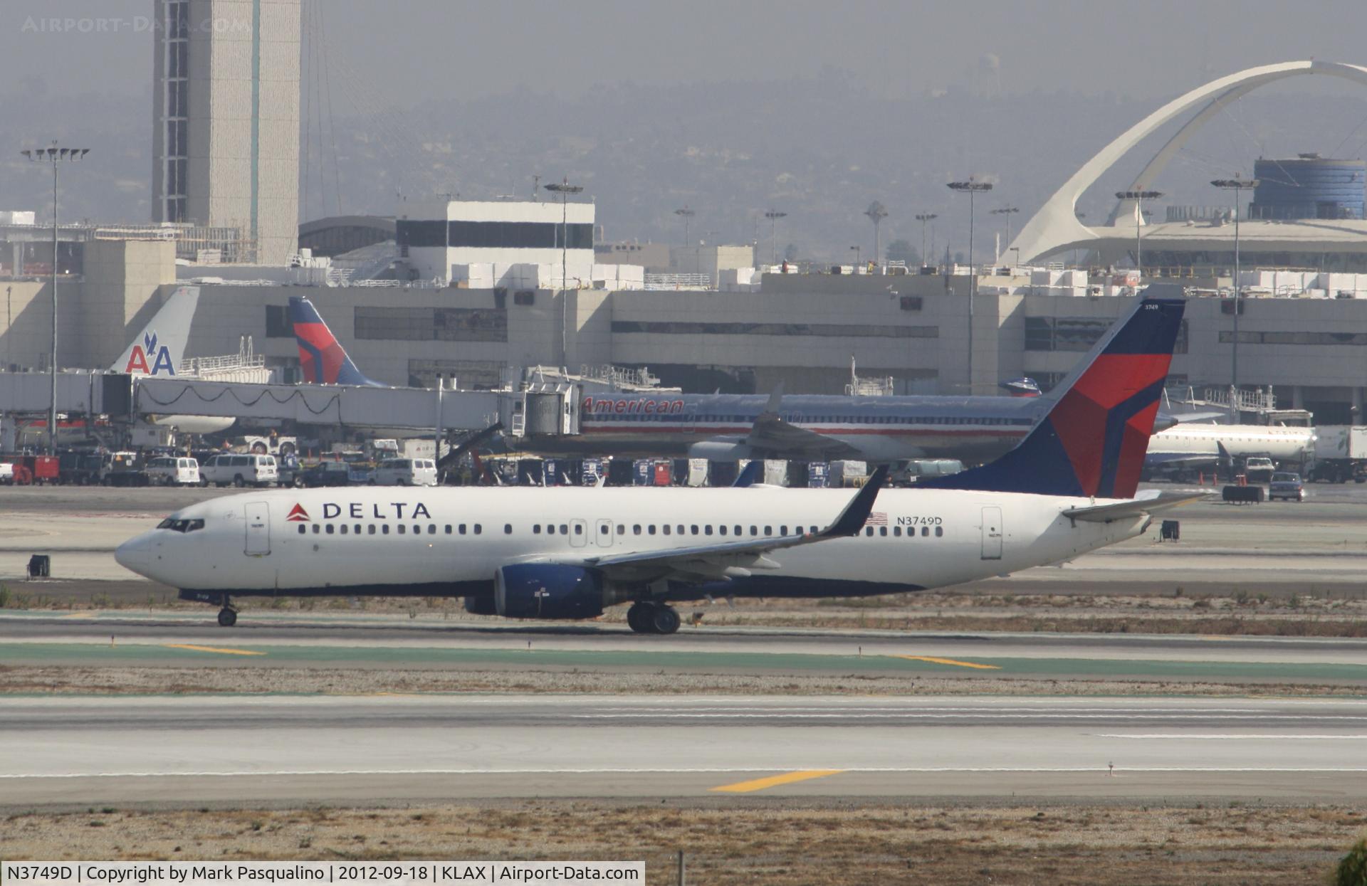 N3749D, 2001 Boeing 737-832 C/N 30490, Boeing 737-800