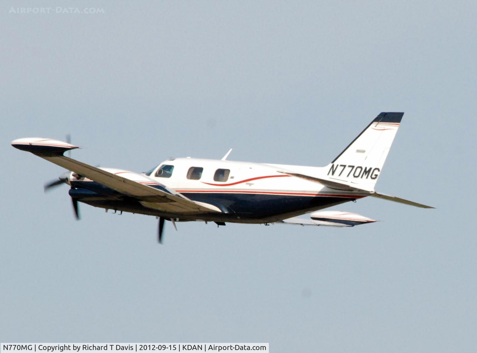 N770MG, 1975 Piper PA-31T Cheyenne C/N 31T-7520029, 1975 Piper PA-31T in Danville Va.