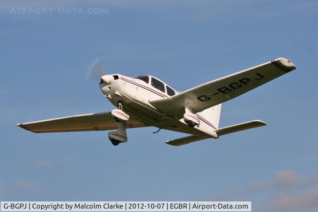 G-BGPJ, 1979 Piper PA-28-161 Cherokee Warrior II C/N 28-7916288, Piper PA-28-16, Hibernation Fly-In, The Real Aeroplane Club, Breighton Airfield, October 2012.