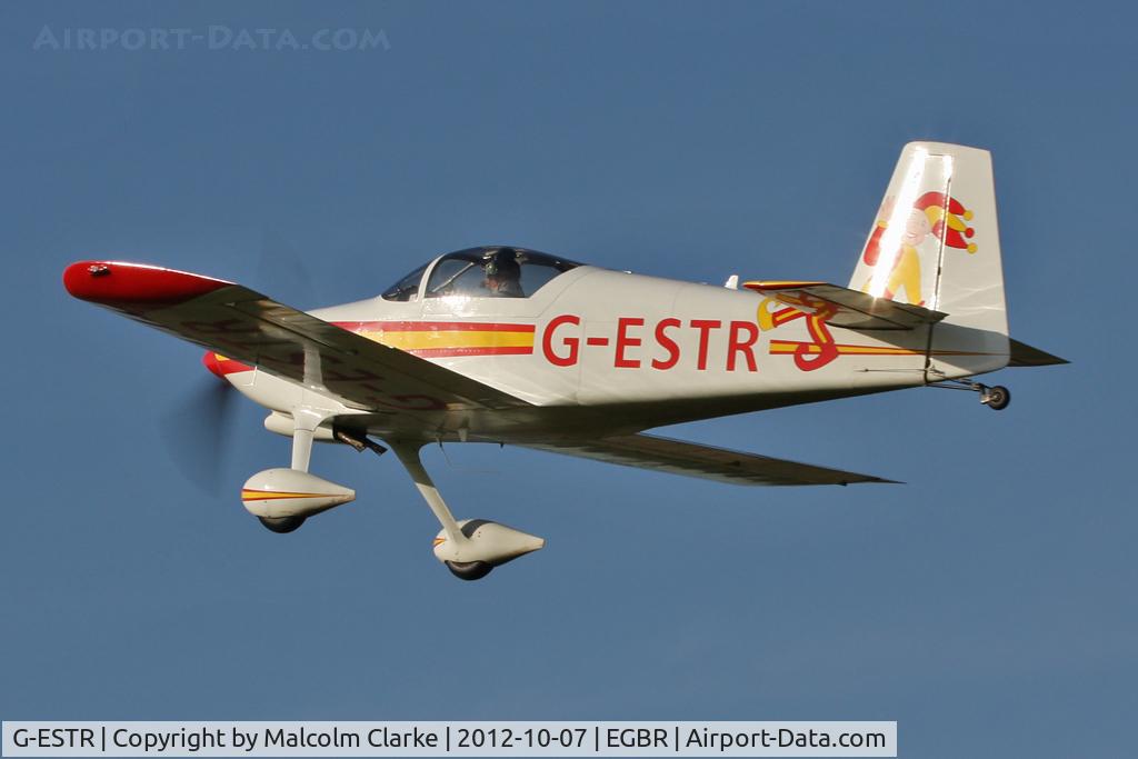 G-ESTR, 2003 Vans RV-6 C/N PFA 181A-13638, Vans RV-6, Hibernation Fly-In, The Real Aeroplane Club, Breighton Airfield, October 2012.