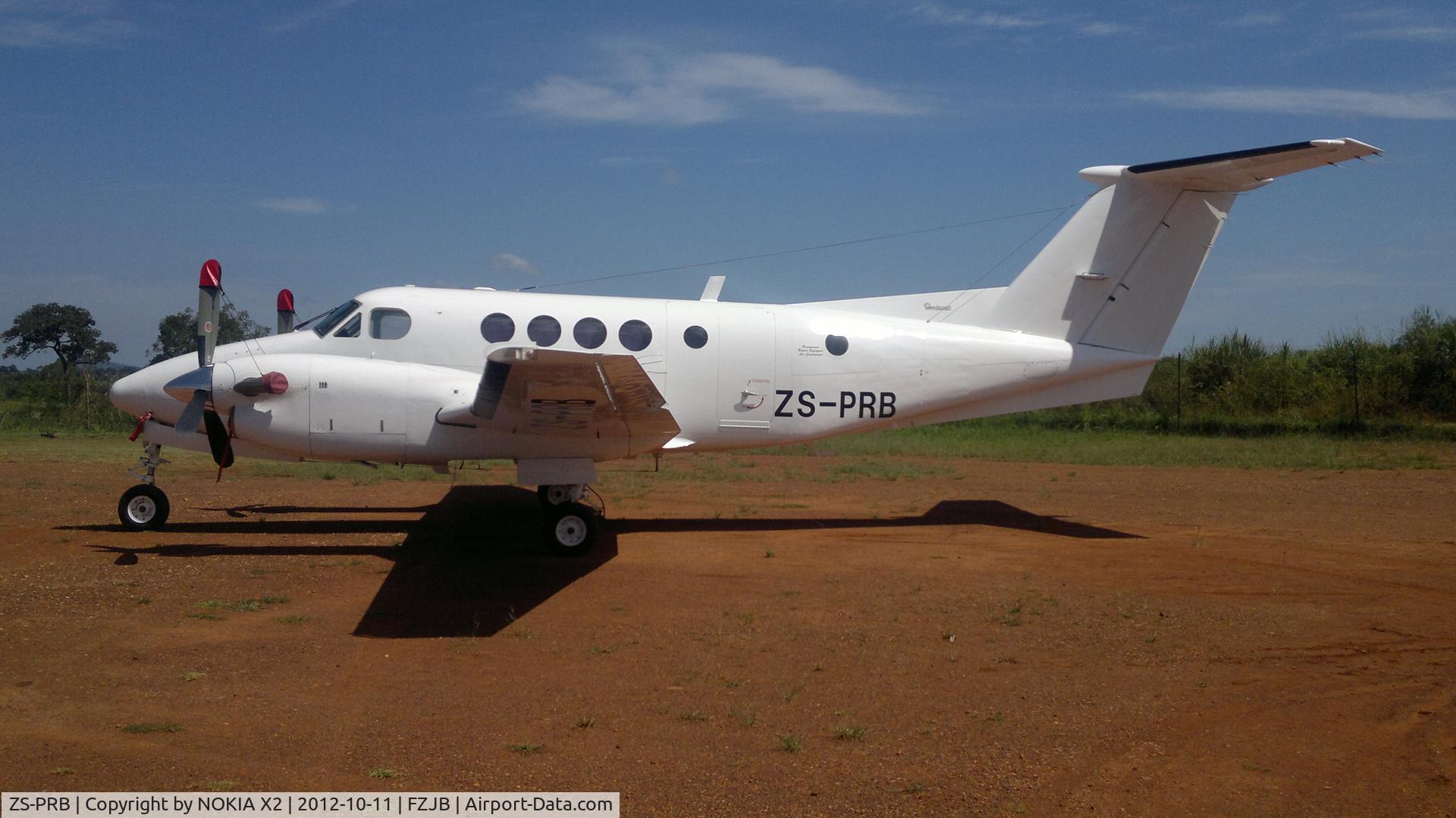 ZS-PRB, 1981 Beech 200C Super King Air C/N BL-40, BEECHCRAFT 200 IN DOKO, DRC