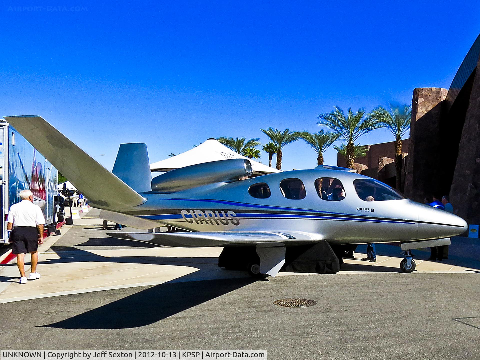 UNKNOWN, Miscellaneous Various C/N unknown, AOPA 2012 Static Display. Cirrus SF50 Vision