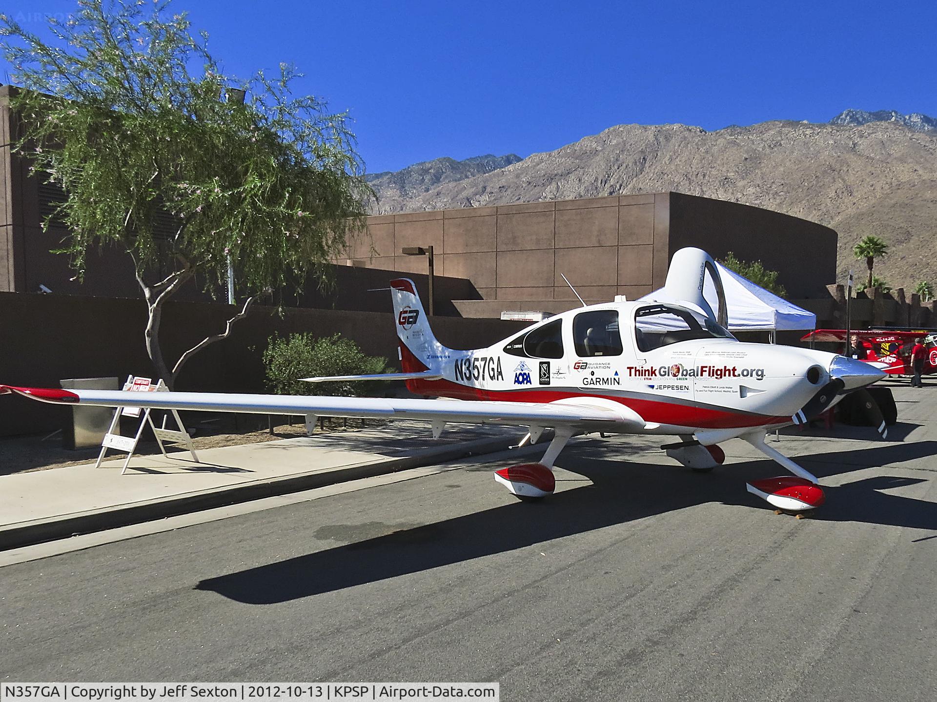 N357GA, Cirrus SR20 C/N 2070, AOPA 2012 Static Display