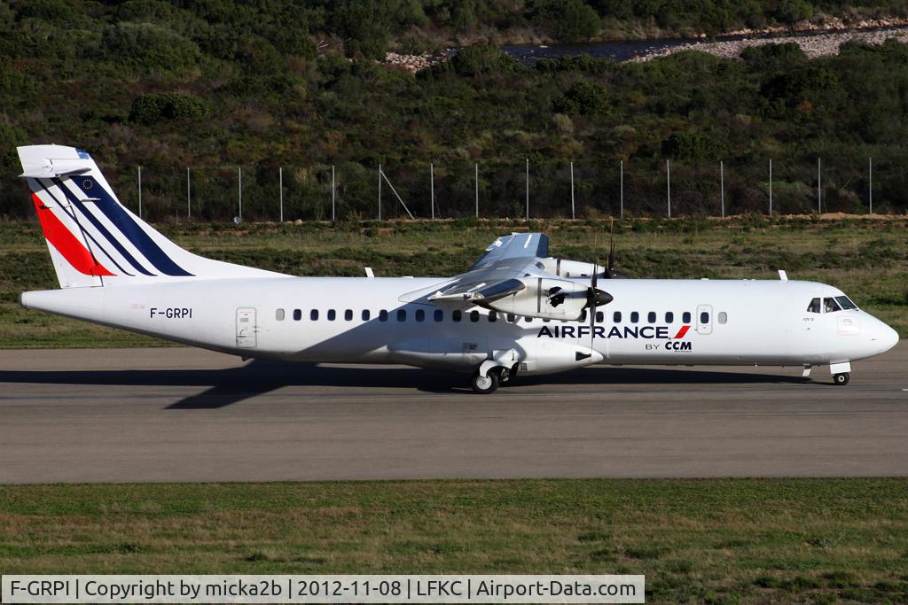 F-GRPI, 2005 ATR 72-212A C/N 722, Taxiing