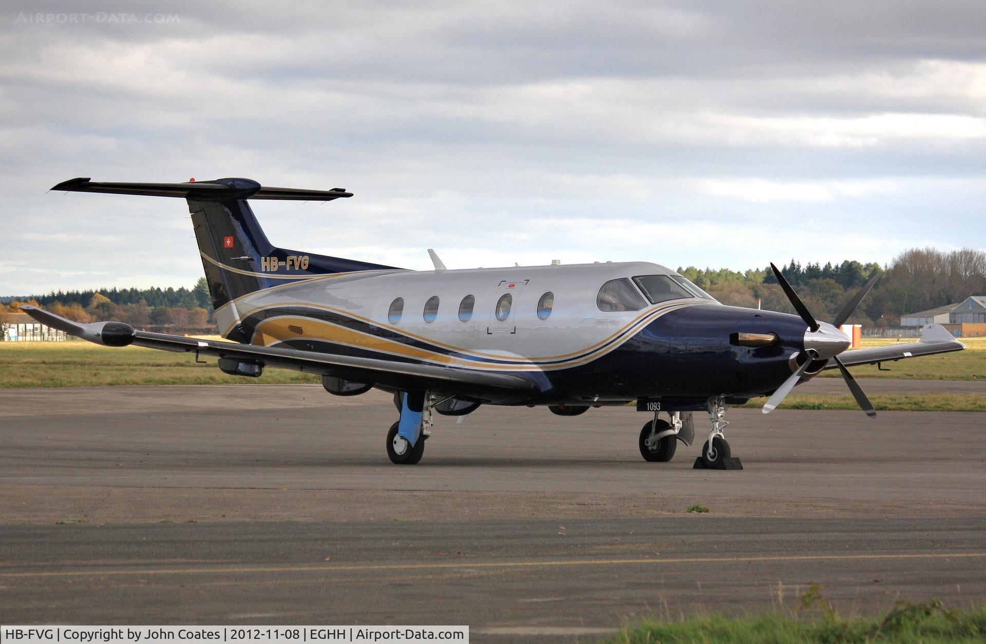 HB-FVG, 2008 Pilatus PC-12/47E C/N 1083, Short visit to Signatures