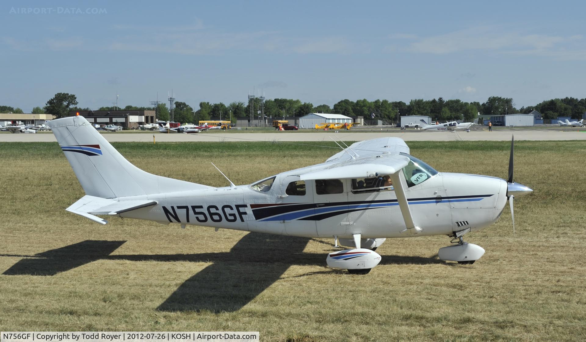 N756GF, 1977 Cessna U206G Stationair C/N U20604074, Airventure 2012