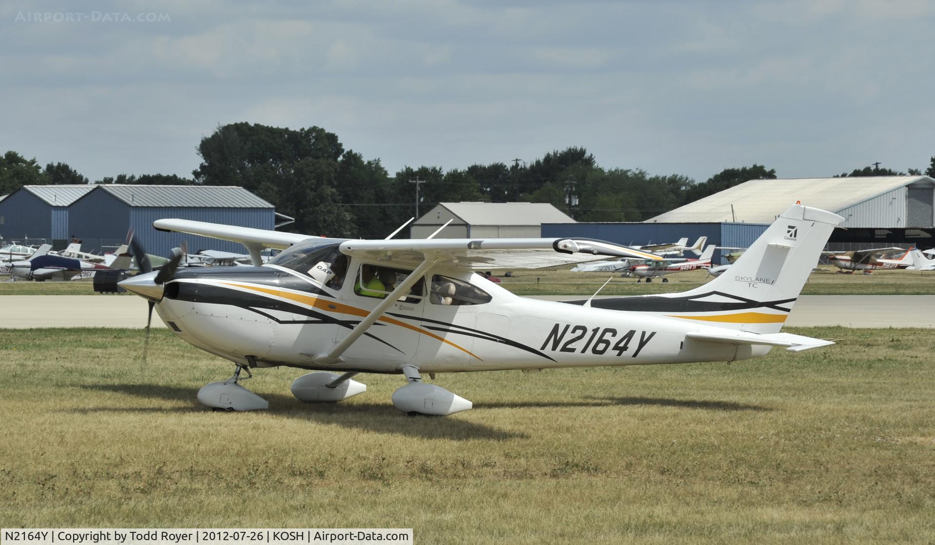 N2164Y, 2007 Cessna T182T Turbo Skylane C/N T18208685, Airventure 2012