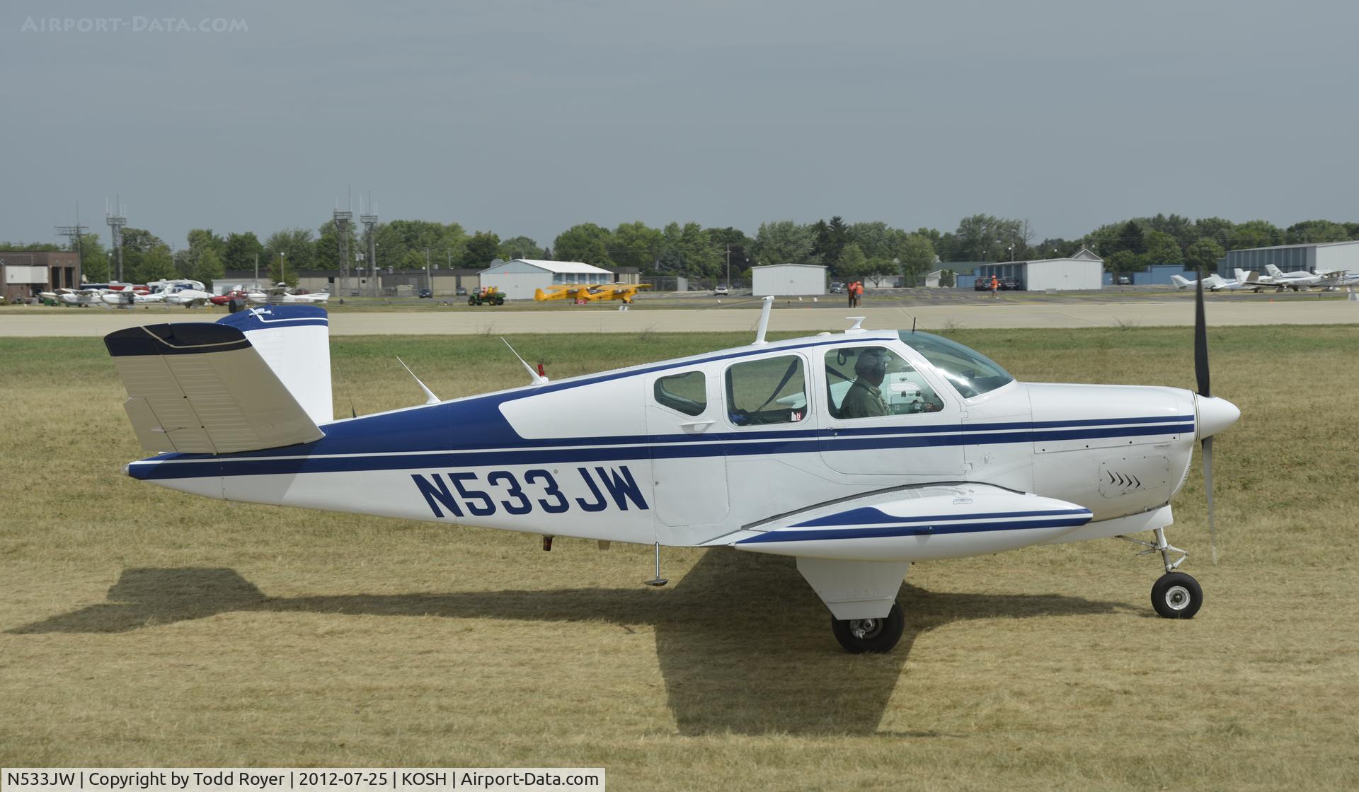 N533JW, 1958 Beech J35 Bonanza C/N D-5696, Airventure 2012