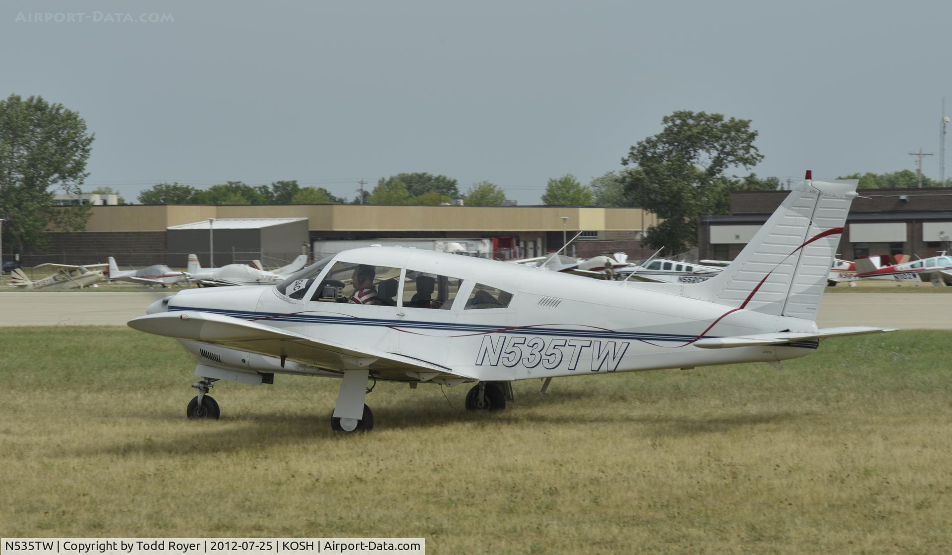 N535TW, 1973 Piper PA-28R-200 C/N 28R-7335381, Airventure 2012
