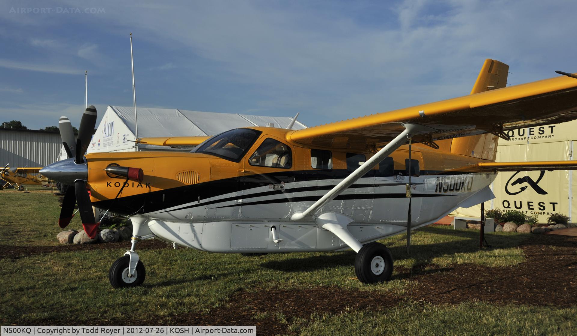 N500KQ, 2009 Quest Kodiak 100 C/N 100-0012, Airventure 2012